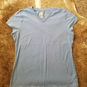 athletic v-neck t-shirt